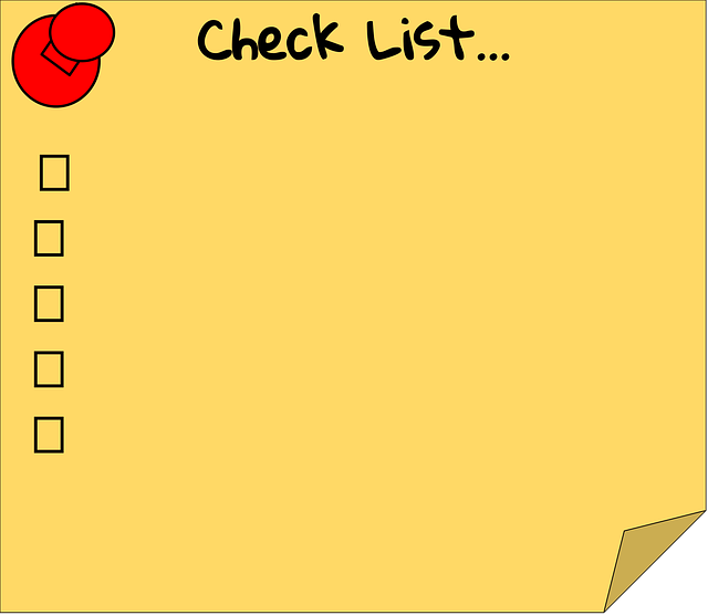Checklist